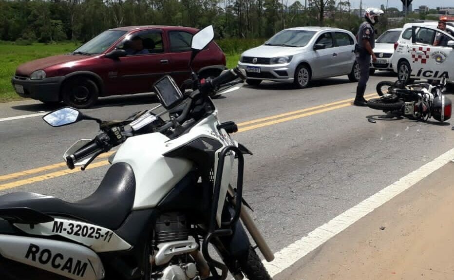 colisão entre motos