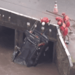 carro cai no rio