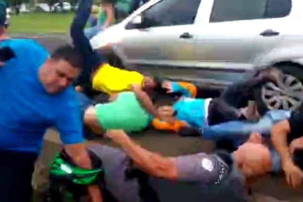 pessoas atropeladas em rodovia