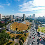 Paço municipal de São Bernardo - vista aérea