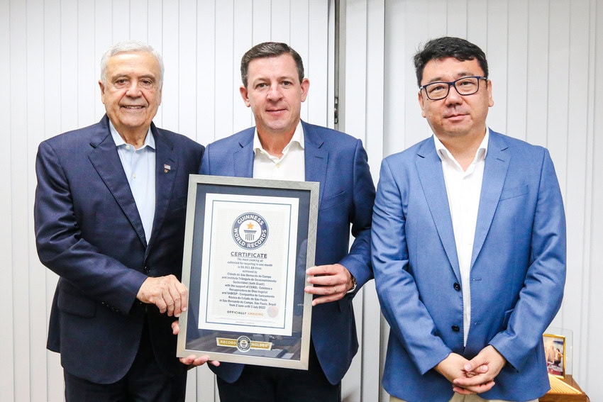 Orlando Morando e presidente da sabesp