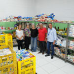 alimentos arrecadados em Diadema