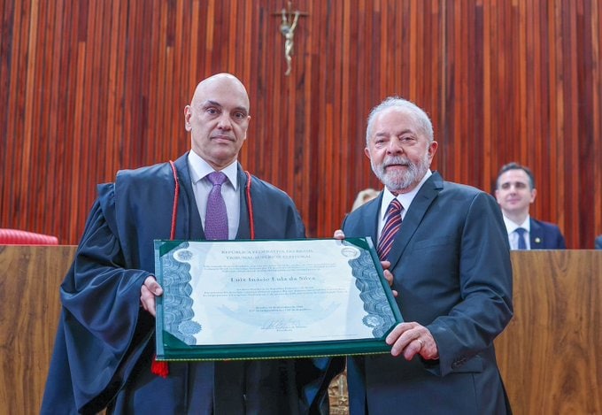 alexandre de moraes e lula