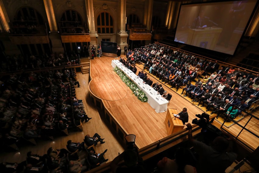 diplomação de deputados na Sala São Paulo