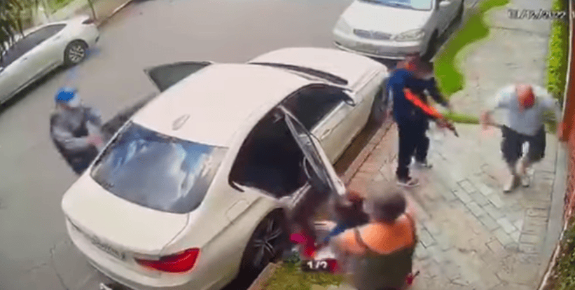 roubo de carro em Santo André