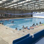 idosos nadando em piscina em São Bernardo