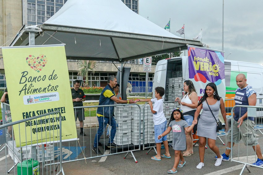 alimentos arrecadados