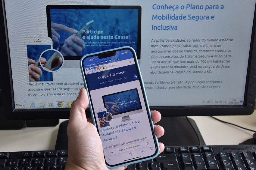 Site - Plano para a Mobilidade Segura e Inclusiva
