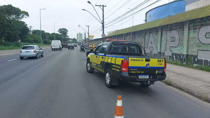acidente na Avenida dos Estados