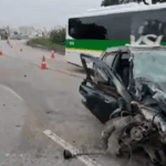 colisão de carro