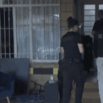 Polícia na residência