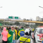 manifestação na 23 de maio