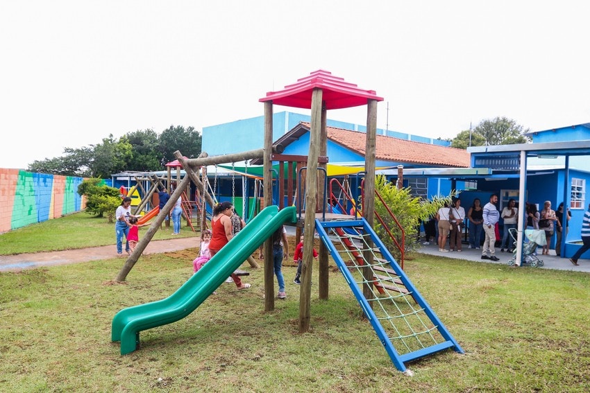 nova creche no Alves Dias