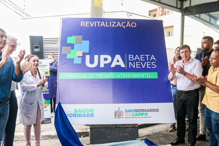 prefeito Orlando Morando na UPA