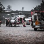 samu e helicóptero da PM