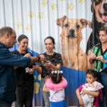 Entrega de medalhas de localização de animas