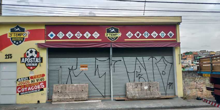 bar interditado em Santo André