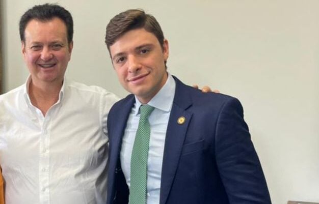Kassab e Thiago Auricchio