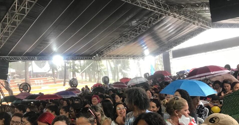 professores de Diadema durante Congresso