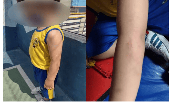 criança em creche