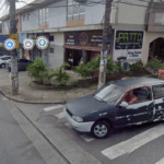 cruzamento da Rua Evangelista de Souza com a Rua Geórgia