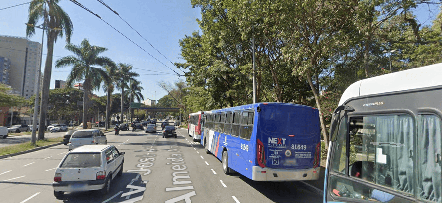 acidente na avenida Amazonas