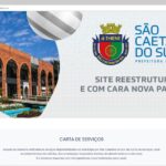 capa do site da prefeitura