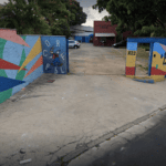 fachada da Escola Estadual Maria Cristina S. de Miranda