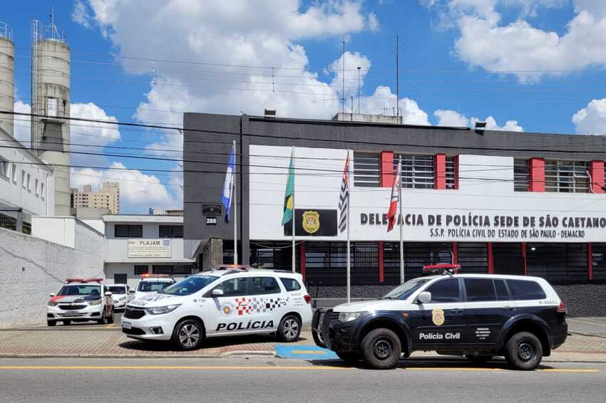 fachada da delegacia sede de São Caetano