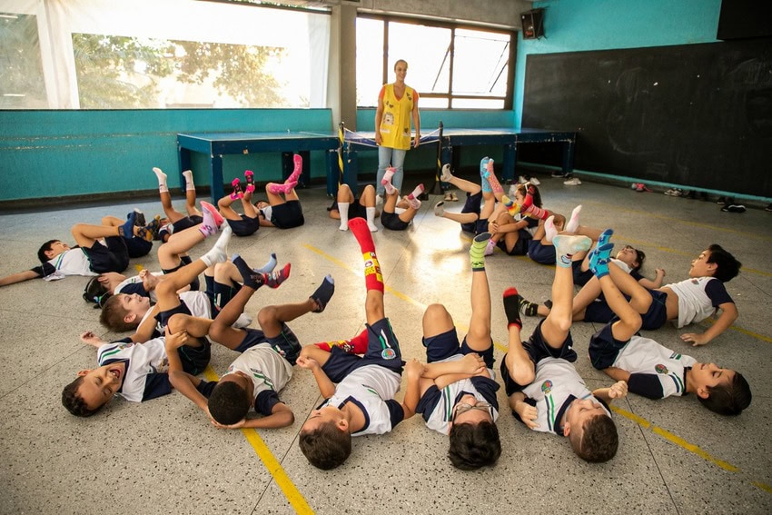 alunos em sala de aula