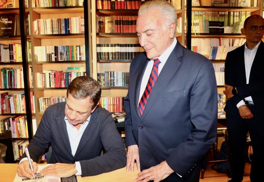 João Doria e Temer