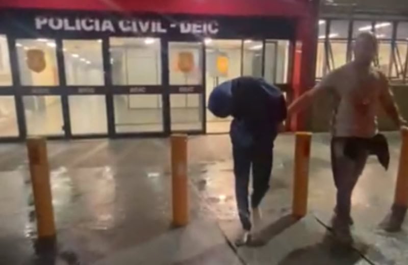 bandido preso
