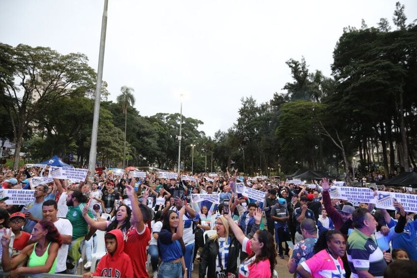torcida do Água Santa em Diadema