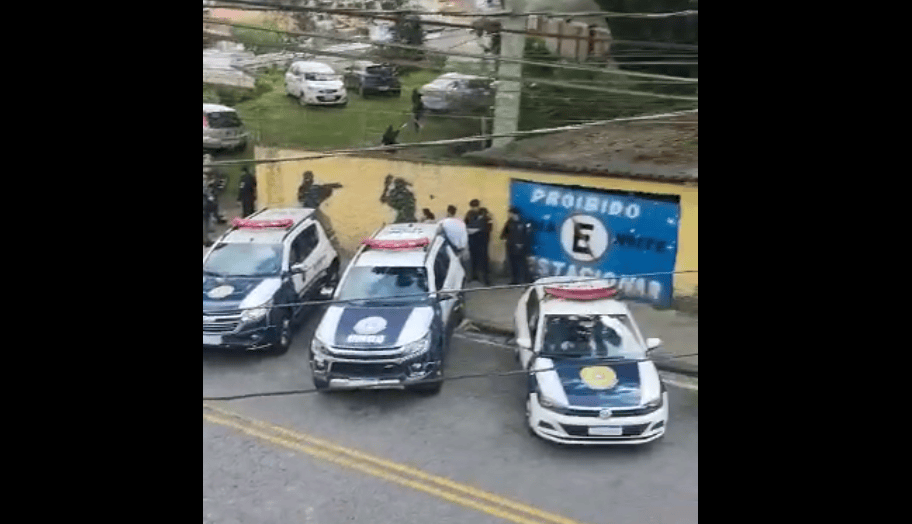 viaturas da GCM de São Bernardo