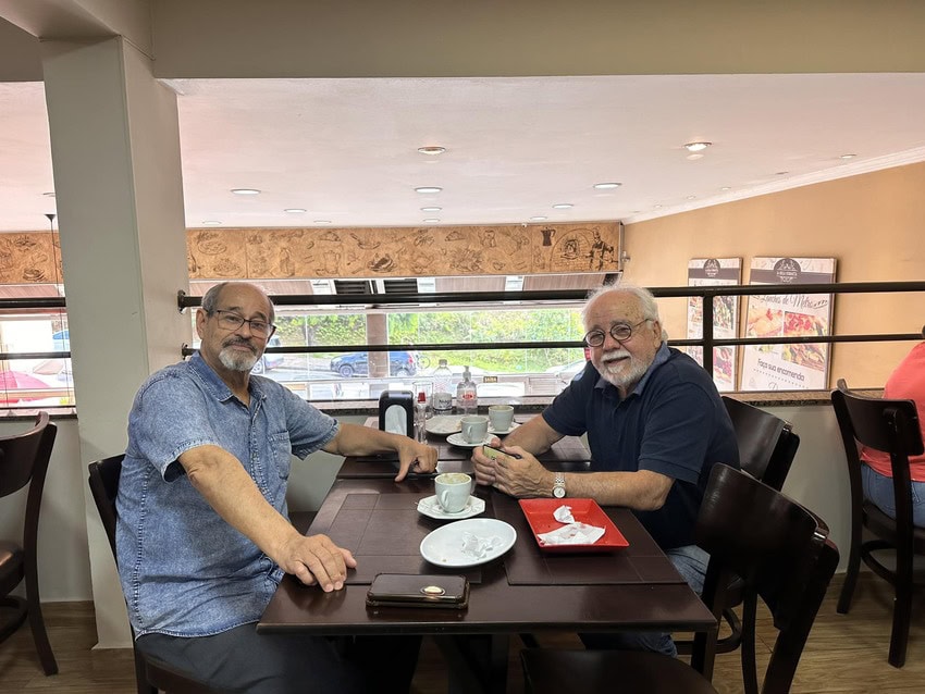 Manoel Lopes e Clóvis Volpi