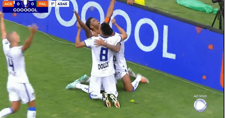 gol do Água Santa