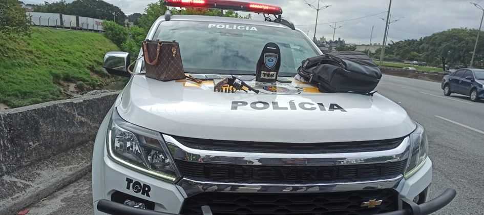 apreensão produtos pela PM
