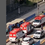 Samu no Corredor do Trólebus de Diadema