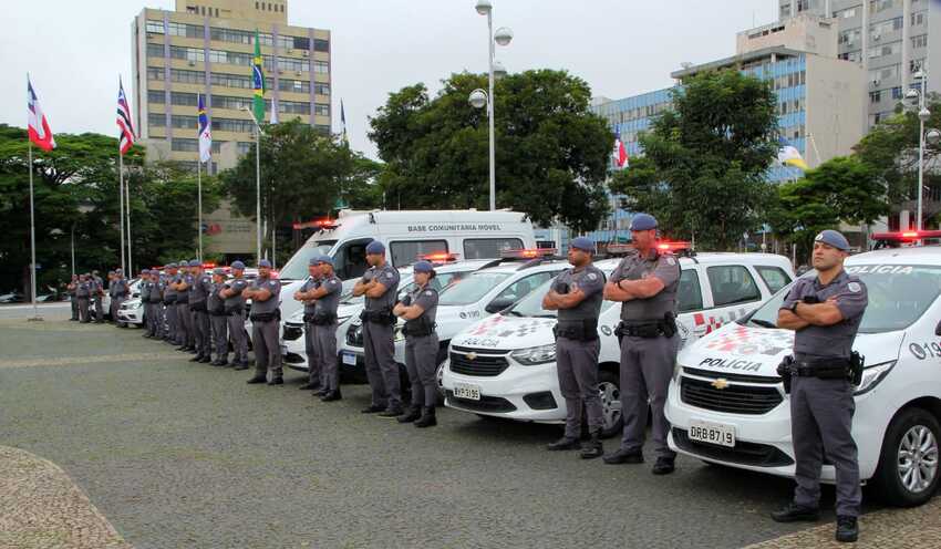 operação policial em Santo André