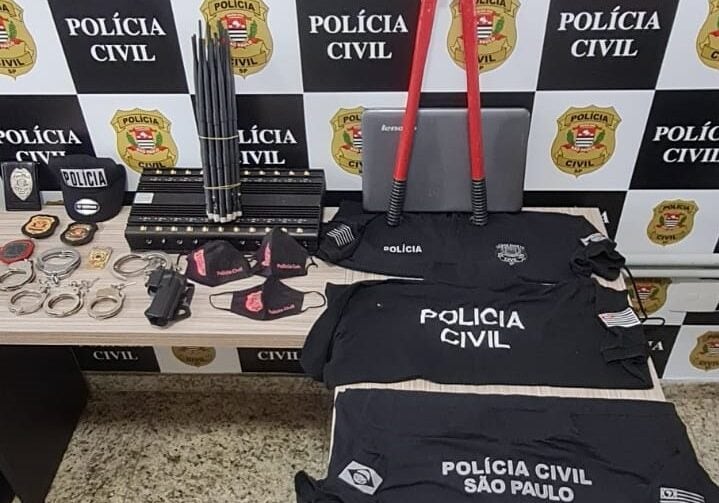 produtos apreendidos pela PM