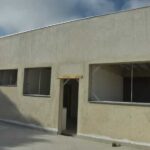 fachada do Hospital Veterinário Municipal em obras