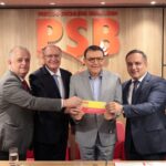 Ao lado de Alckmin e Márcio França, Marcelo Lima se filia ao PSB