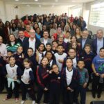 embaixador do Chile, Filippi e alunos de Diadema
