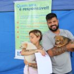 cães adotados em Santo André