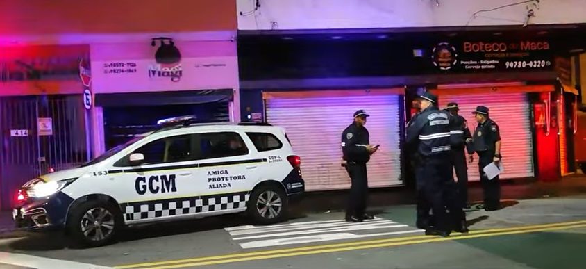viatura da GCM de SP