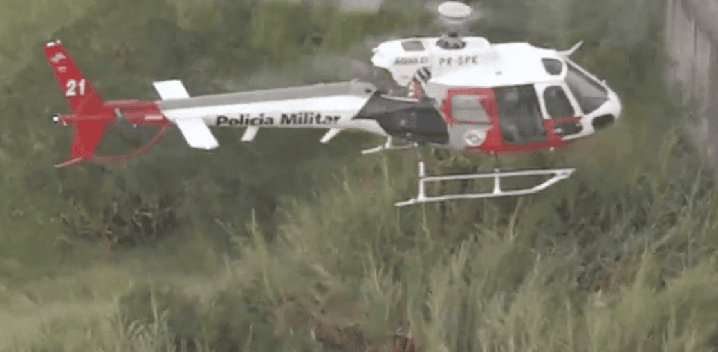 helicóptero Águia da PM - 21