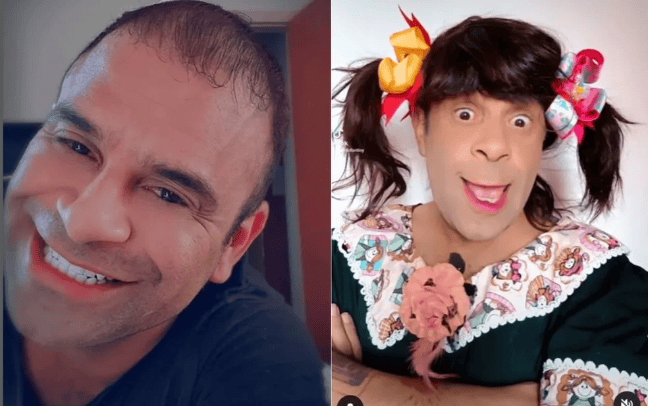  Eraldo Fontiny, humorista famoso pela personagem Lili