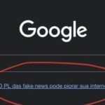Print da página principal do Google