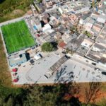 Campo de futebol no Bairro capelinha
