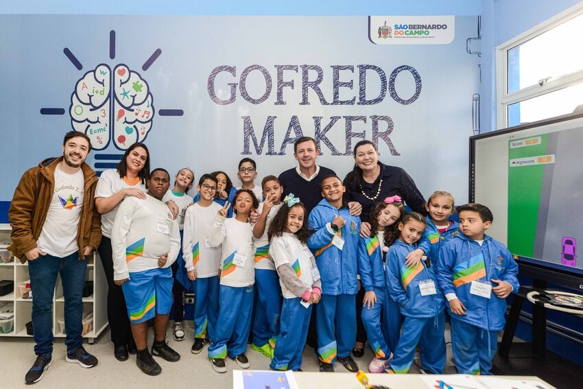 Entrega de nova Emeb em São Bernardo